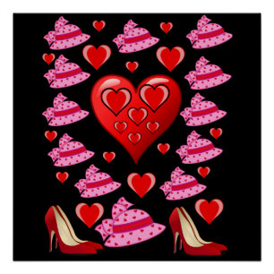 Plakat Valentinstag Poster