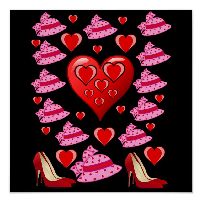 Plakat Valentinstag Poster (Vorderseite)
