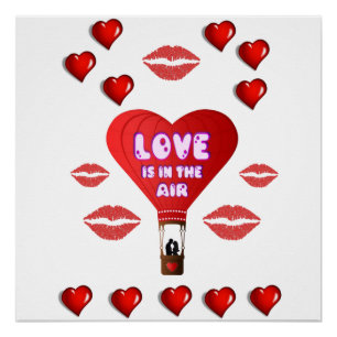 Plakat Valentinstag Poster