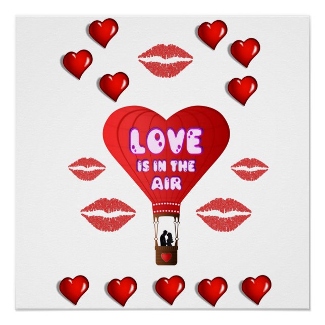 Plakat Valentinstag Poster (Vorderseite)