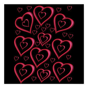Plakat Valentinstag Poster
