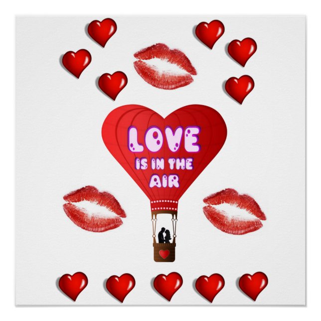 Plakat Valentinstag Poster (Vorderseite)