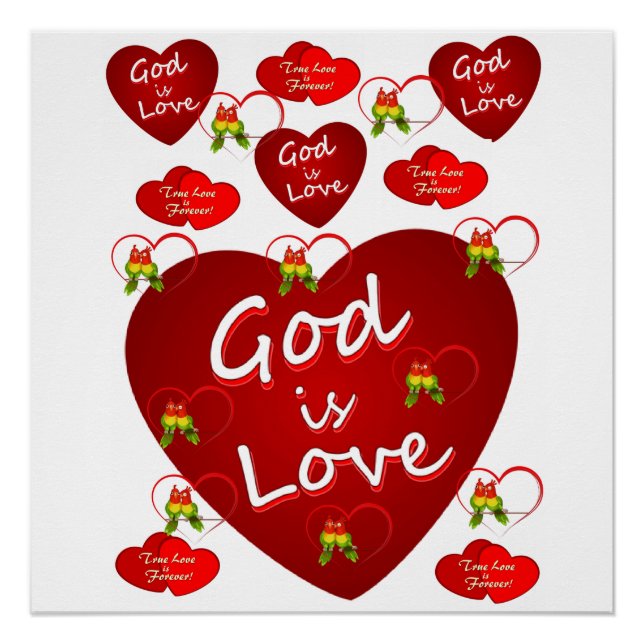 Plakat Valentinstag Poster (Vorderseite)