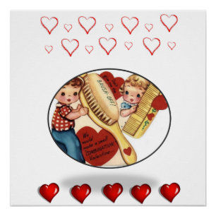Plakat Valentinstag Poster