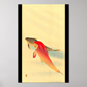 Plakat-Vintage japanische Kunst-Ohara Koson 23 Poster