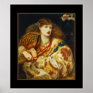 Plakat Vintage Monna 1866