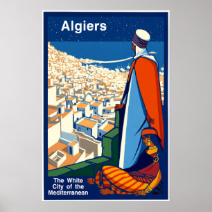 Plakat von Algier