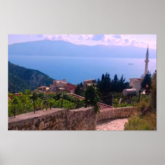 Plakat von Vlore, Albanien