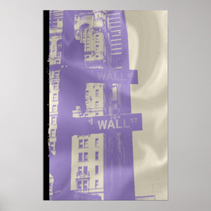 Plakat Wall Streets Nyc