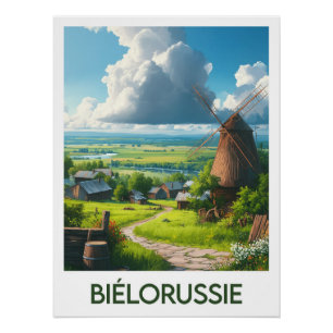 Plakat Weißrussland Poster