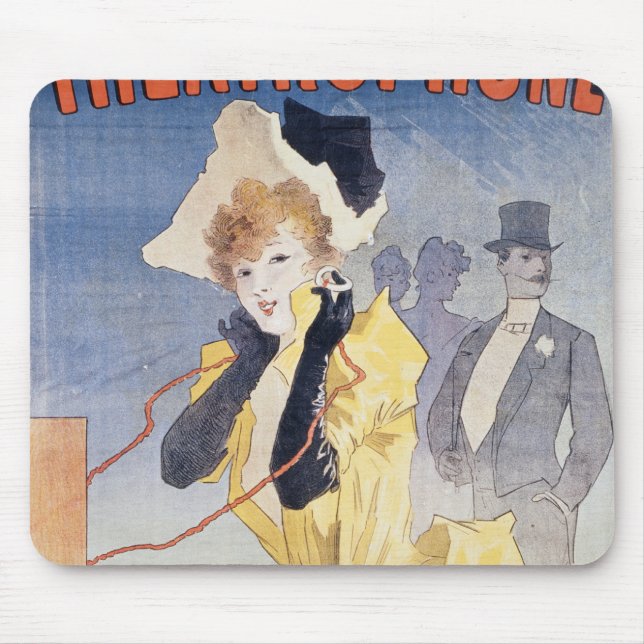 Plakat-Werbung das 'Theatrophone Mousepad (Vorne)