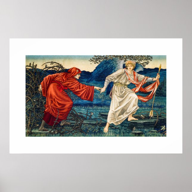 PLAKAT  : WILLIAM MORRIS  : TEPPICh 1909 (Vorne)