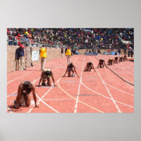 Plakat zum Anzeichnen von Track- und Feldölen
