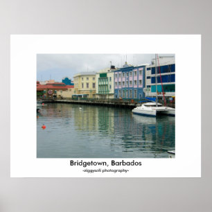 Plakatdruck Bridgetowns, Barbados Poster