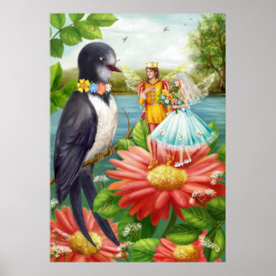Plakatdruck "Thumbelina" Poster