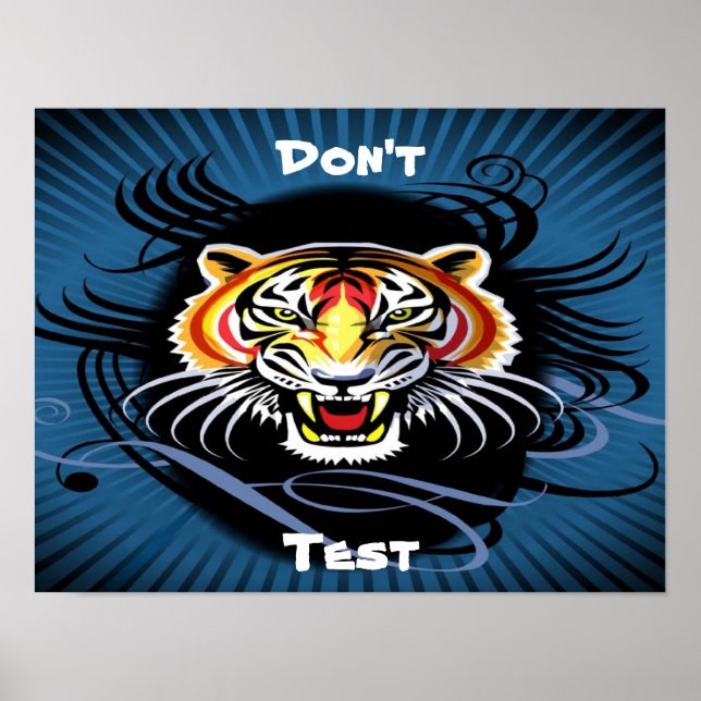 Plakate nicht testen (Vorne)