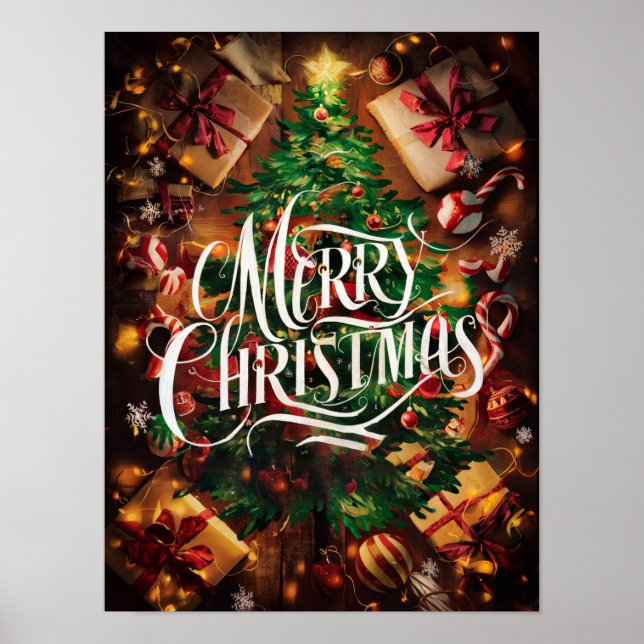 Plakate und Prints für Weihnachtsöl #3 (Vorne)