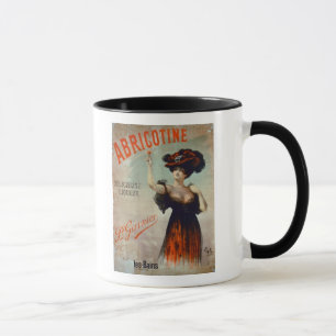 Plakatwerbung "Abricotine", gemacht von P. Garnie Tasse