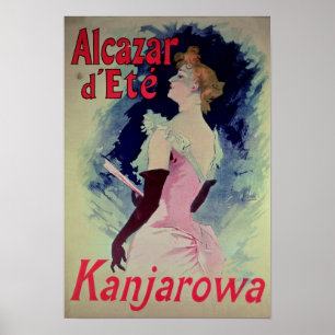 Plakatwerbung "Alcazar d'Ete " Poster