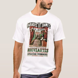Plakatwerbung 'Au Paradis DES Freifrauen T-Shirt