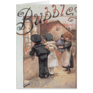 Plakatwerbung "Blasen" Zeitschrift