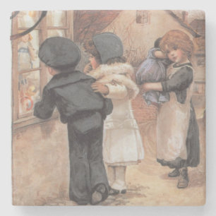 Plakatwerbung "Blasen" Zeitschrift Steinuntersetzer