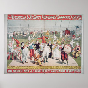 Plakatwerbung das Barnum Poster