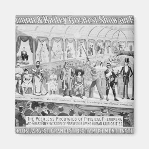 Plakatwerbung, 'das Barnum und der Bailey Magnet