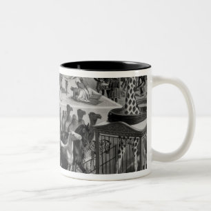 Plakatwerbung, 'das Barnum und der Bailey Zweifarbige Tasse