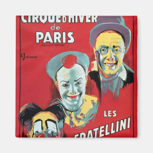 Plakatwerbung das 'Cirque d'Hiver De das Paris Magnet