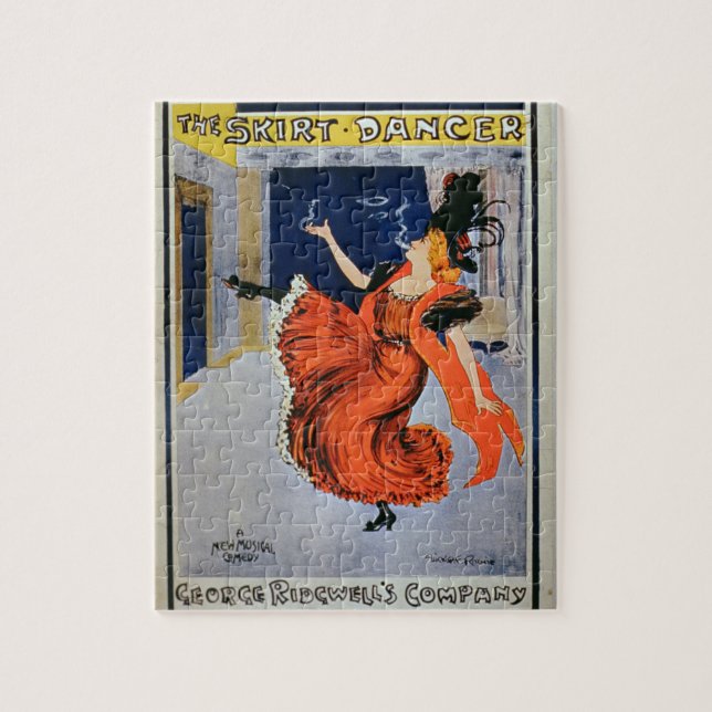 Plakatwerbung "der Rock-Tänzer", durchgeführtes b (Vertikal)