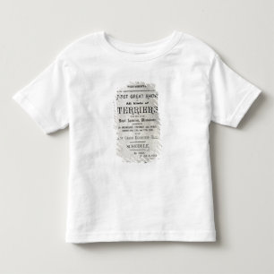 Plakatwerbung der verbündete Terrier-Verein Kleinkind T-shirt