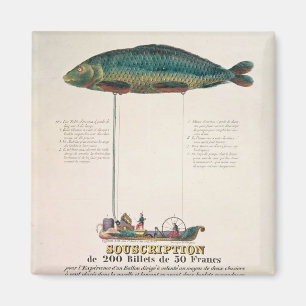 Plakatwerbung die Subskription Magnet