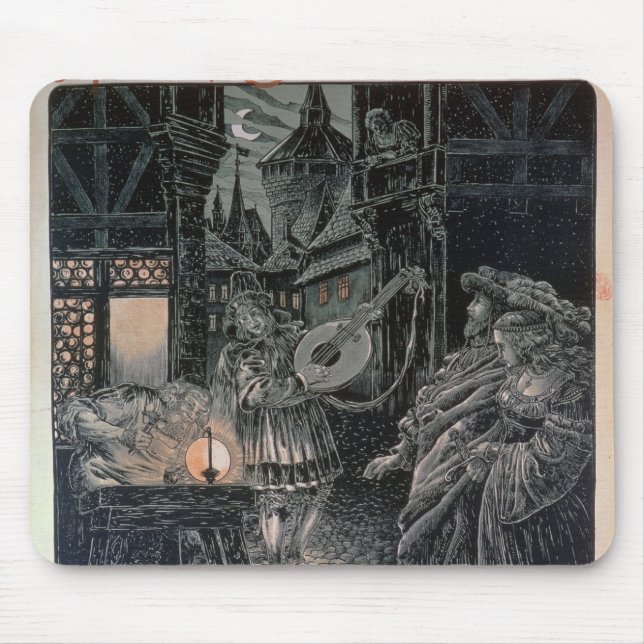 Plakatwerbung die Vorlagensänger Mousepad (Vorne)