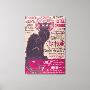 Plakatwerbung eine Ausstellung Leinwanddruck