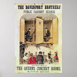 Plakatwerbung für eine psychische Leistung Poster