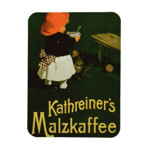 Plakatwerbung für "Kathreiner's Malt Coffee" Magnet