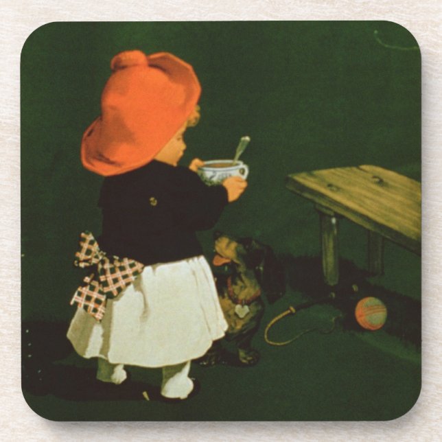 Plakatwerbung für 'Kathreiners Malz Coffee Untersetzer (Vorderseite)