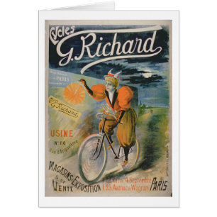 Plakatwerbung "G. Richard Cycles", Paris (Col.