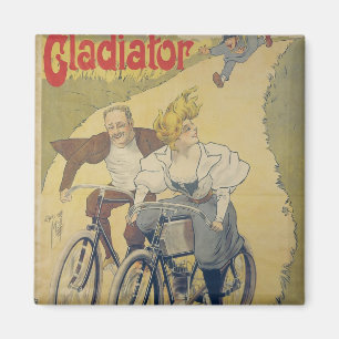 Plakatwerbung Gladiatorfahrräder Magnet
