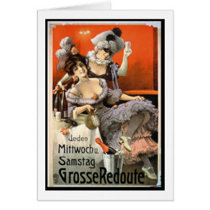 Plakatwerbung "Grosse Redoute" (Farblitho)