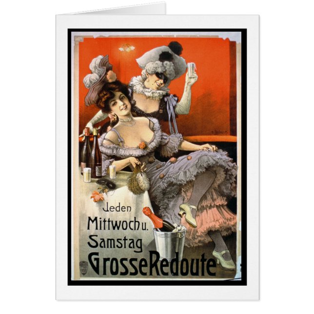 Plakatwerbung "Grosse Redoute" (Farblitho) (Vorne)