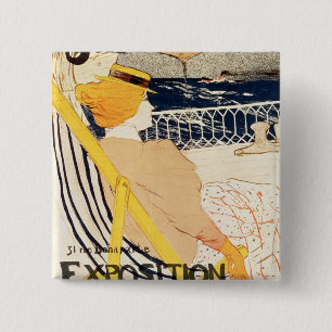 Plakatwerbung Henrides Toulouse-Lautrec   Button