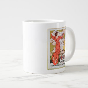 Plakatwerbung 'La Depeche de Toulouse' Jumbo-Tasse
