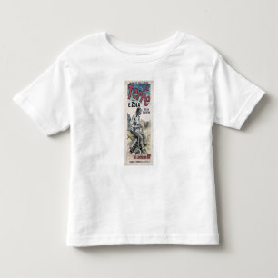Plakatwerbung "La Terre" durch Emile Zola, 1889 Kleinkind T-shirt