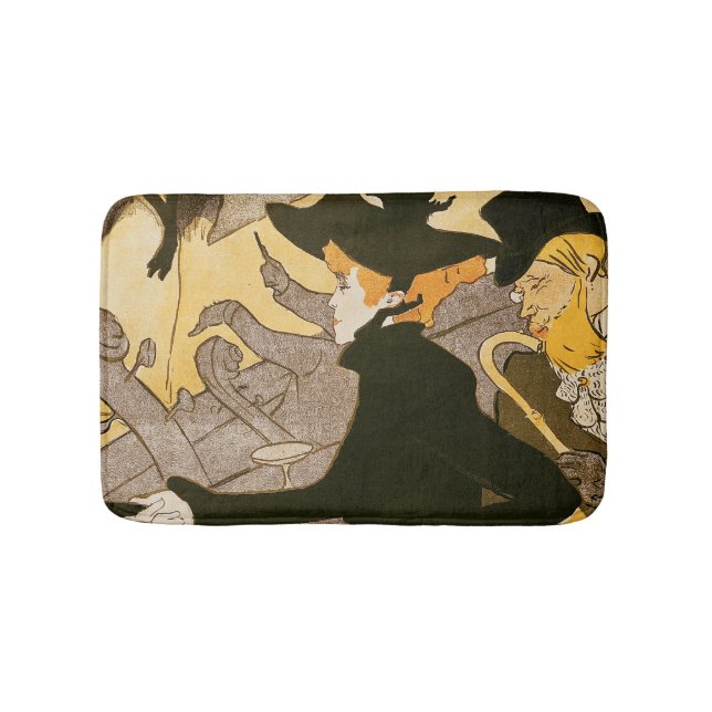 Plakatwerbung 'Le Henrides Toulouse-Lautrec | Badematte (Vorderseite)