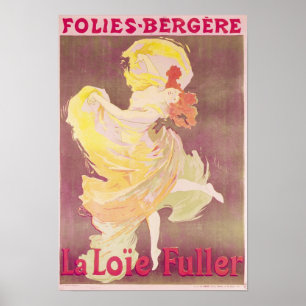 Plakatwerbung Loie Fuller Poster