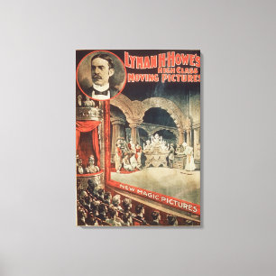 Plakatwerbung Lyman H. Howes 'erstklassige Leinwanddruck