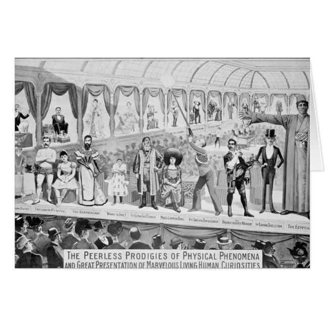 Plakatwerbung: 'The Barnum and Bailey (Vorderseite (Horizontal))