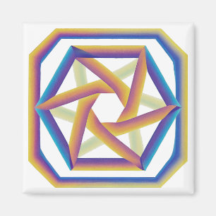 Plake 64 et le petit aimant Hexagrams